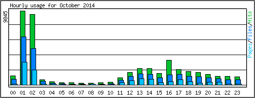 Hourly usage