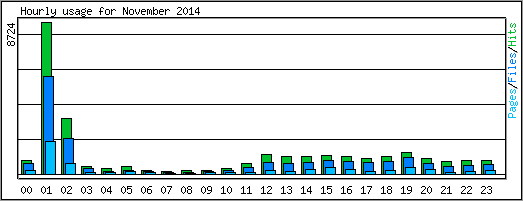 Hourly usage