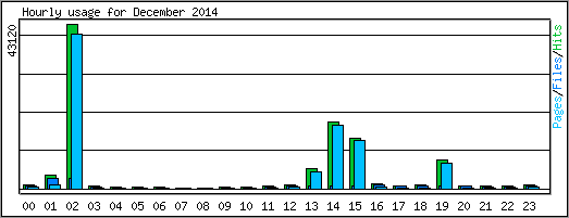 Hourly usage