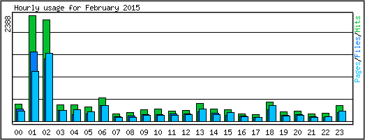 Hourly usage