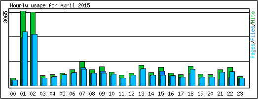 Hourly usage