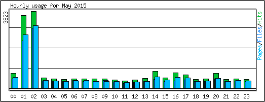 Hourly usage
