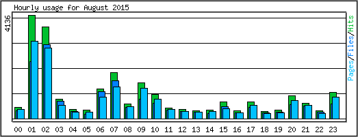 Hourly usage
