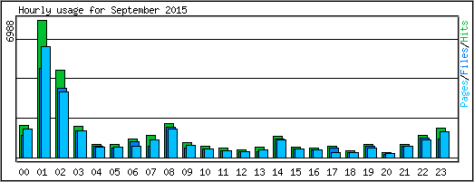 Hourly usage