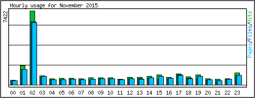 Hourly usage
