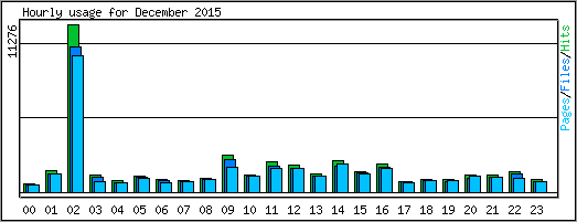 Hourly usage