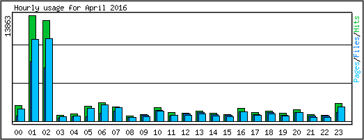 Hourly usage