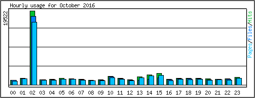 Hourly usage