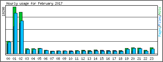 Hourly usage