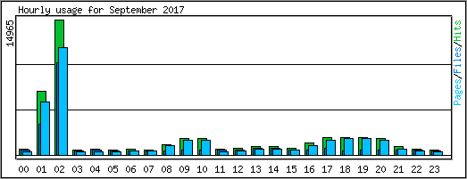 Hourly usage