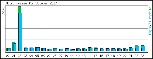 Hourly usage