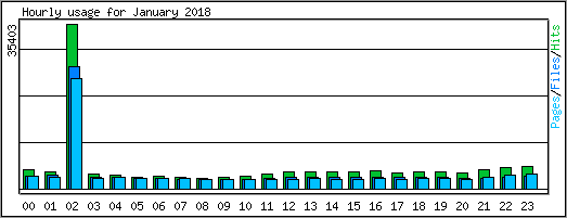 Hourly usage